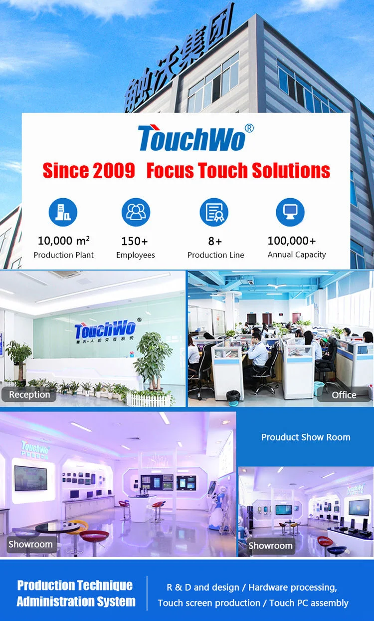 7mm Open Frame / Embedded 10 12 15 17 19 22 Inch 1024*768 Waterproof IP65 Touch Screen Industrial Panel All in One PC